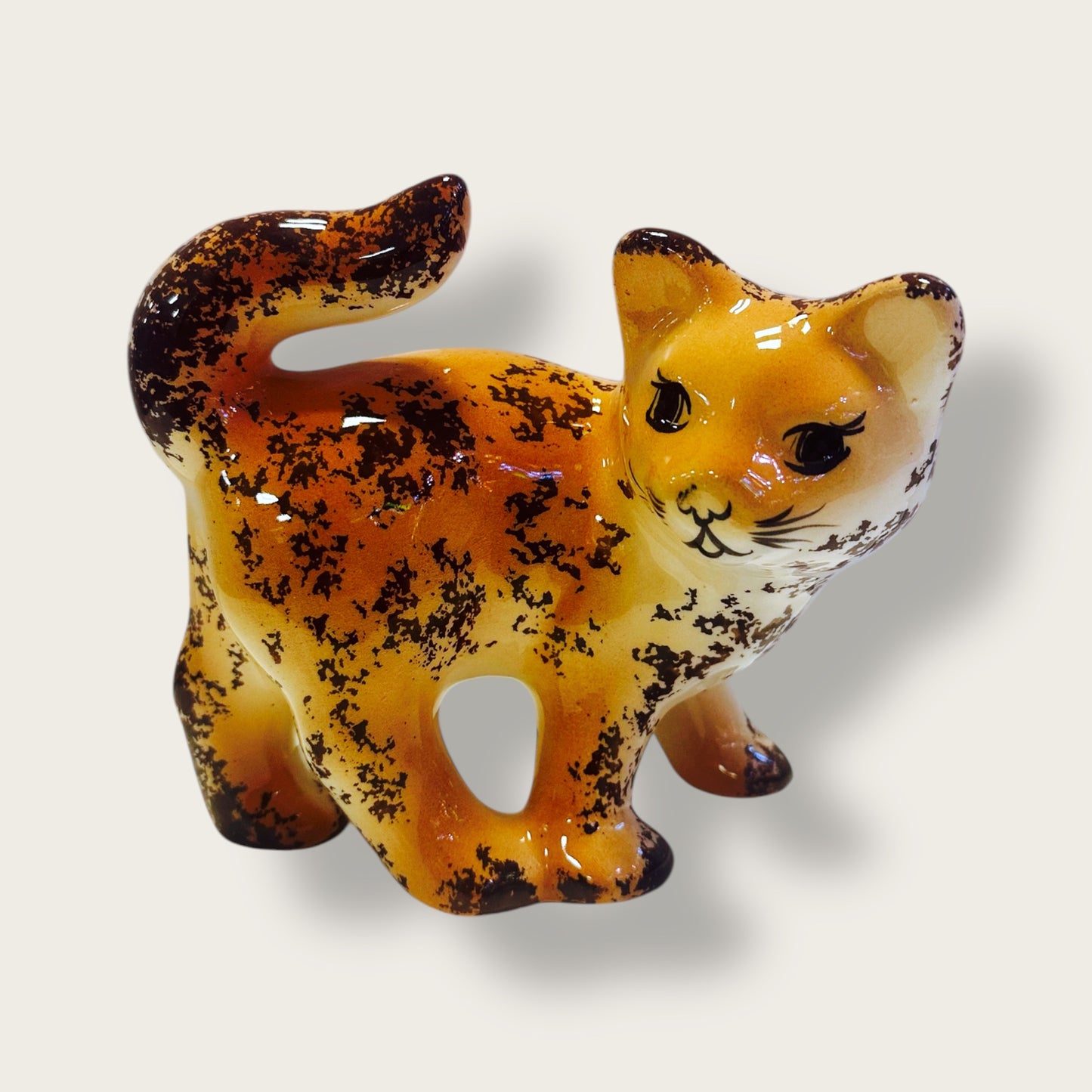 Hand-Painted Ceramic Cat Figurines 03 – Traditional Turkish & Ottoman-Inspired Designs