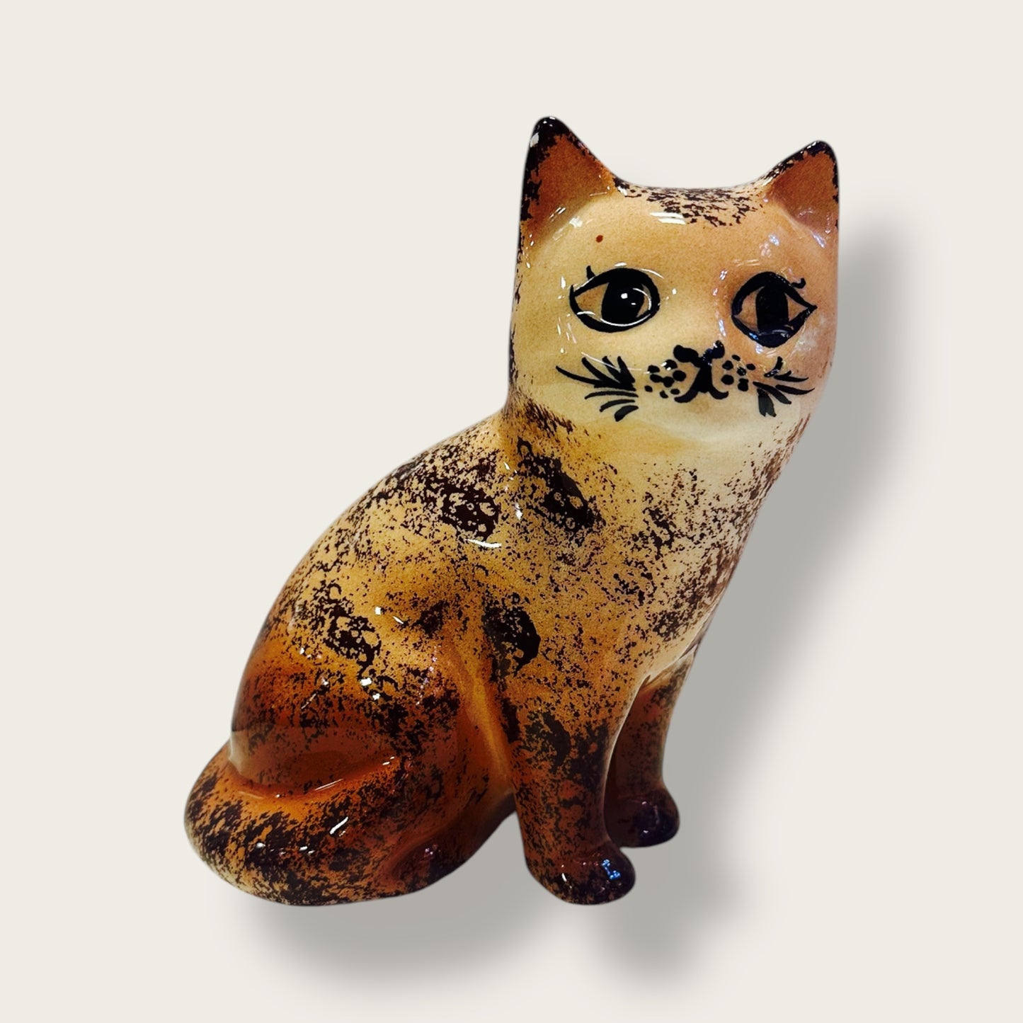 Hand-Painted Ceramic Cat Figurines 02 – Traditional Turkish & Ottoman-Inspired Designs