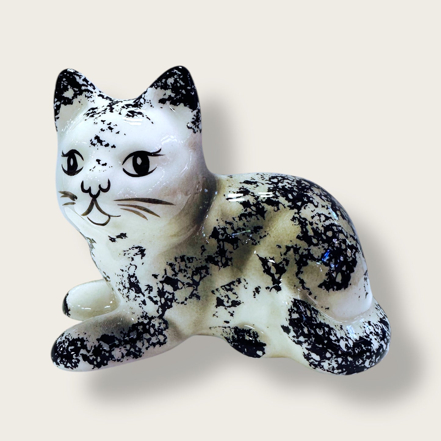 Hand-Painted Ceramic Cat Figurines 01 – Traditional Turkish & Ottoman-Inspired Designs