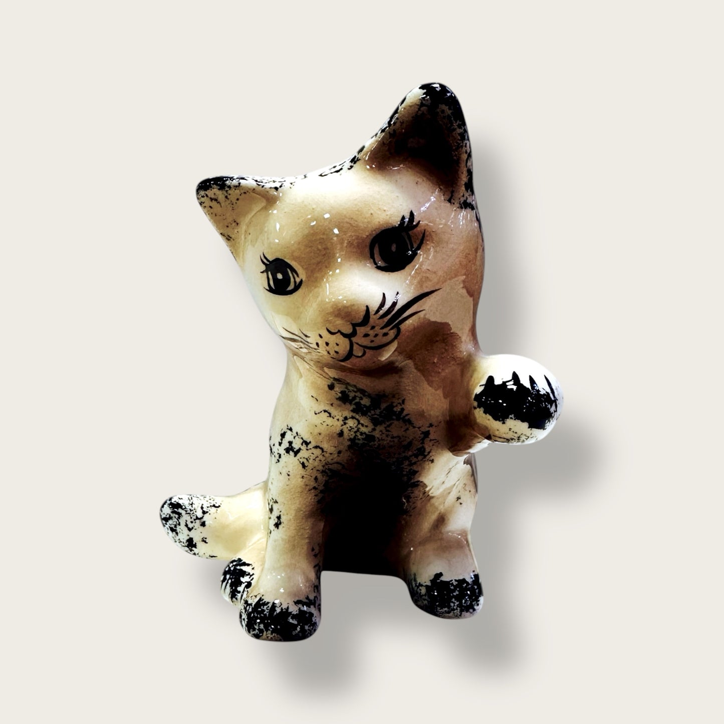 Hand-Painted Ceramic Cat Figurines 06 – Traditional Turkish & Ottoman-Inspired Designs