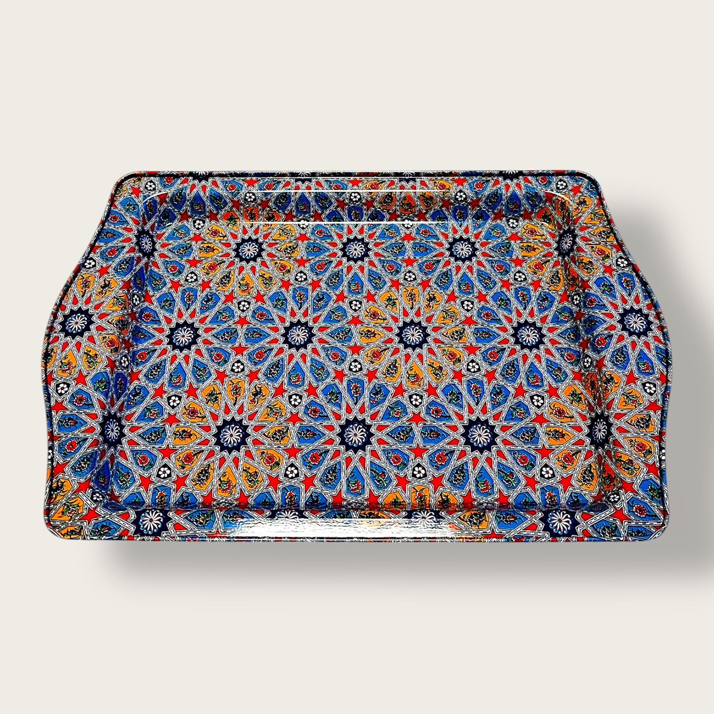 Decorative Printed Serving Tray Small 03 – Stylish & Functional