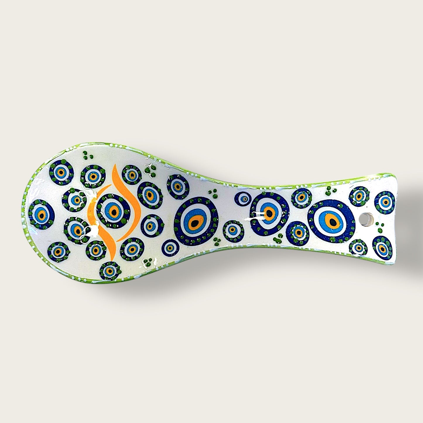 Handcrafted Ceramic Spoon Rest 06 – Elegant & Functional Kitchen Accessory