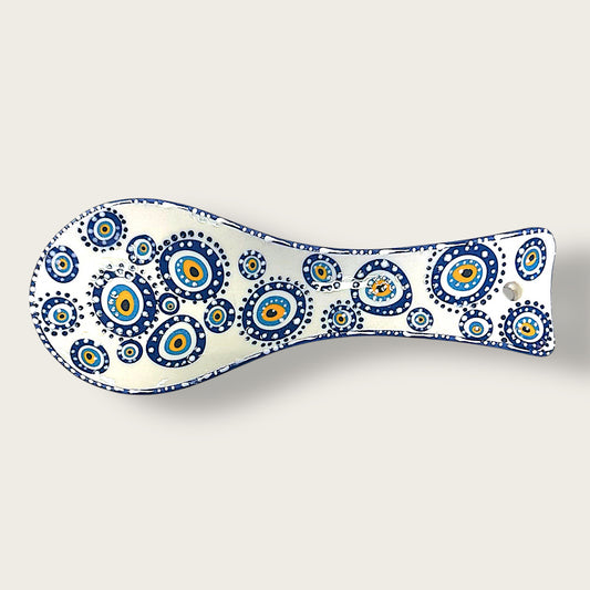 Handcrafted Ceramic Spoon Rest 06 – Elegant & Functional Kitchen Accessory