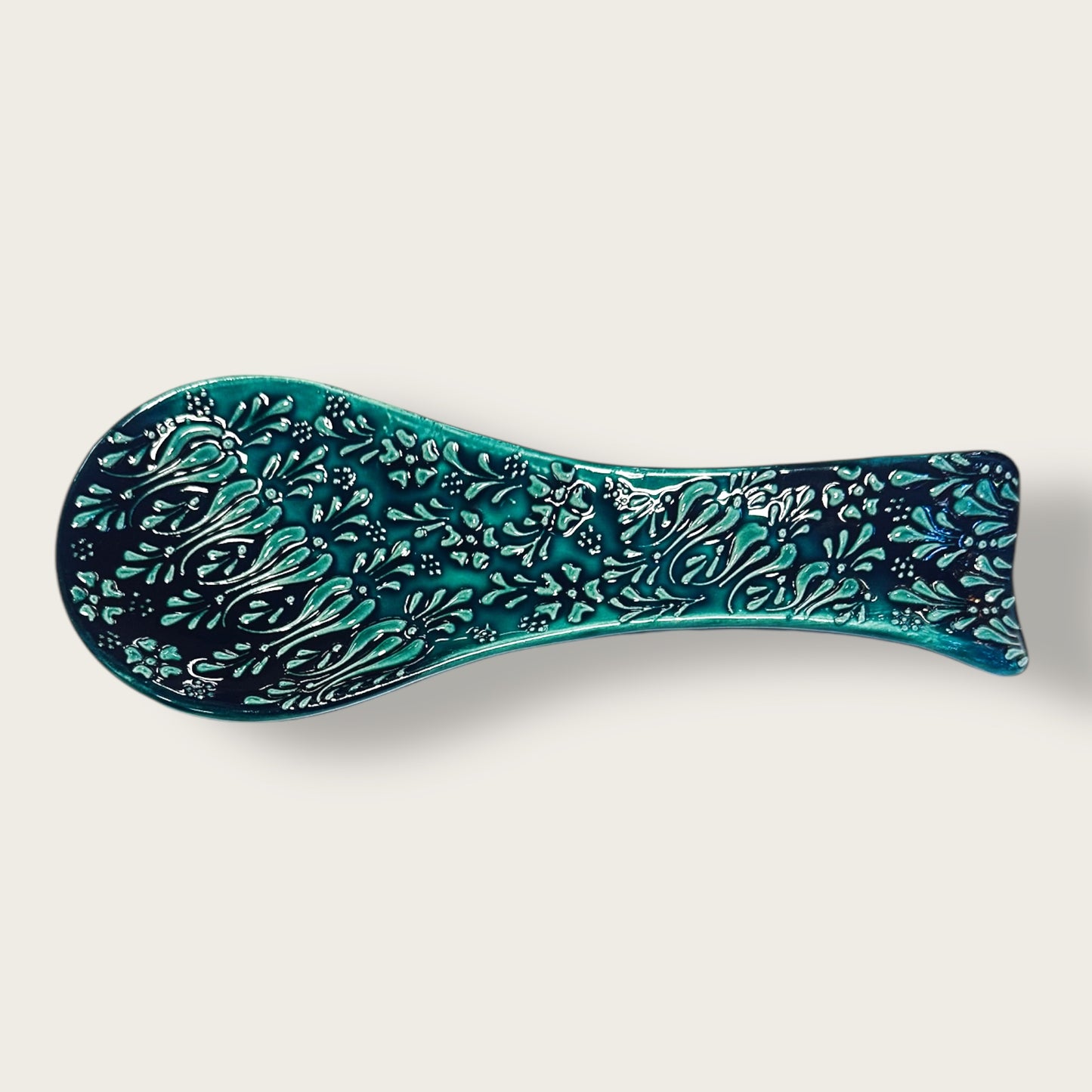 Handcrafted Ceramic Spoon Rest 01 – Elegant & Functional Kitchen Accessory