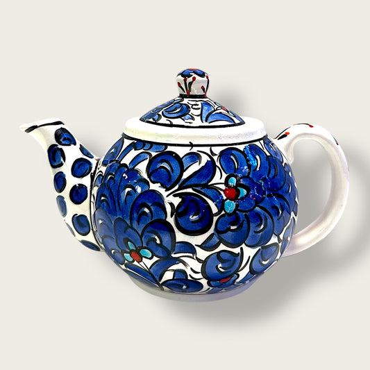 Hand-Painted Ceramic Small Teapot 12 – Artisan Decorative & Functional Teaware